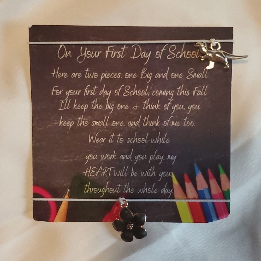 NEW BACK TO SCHOOL MOTHER/SON BRACELETS